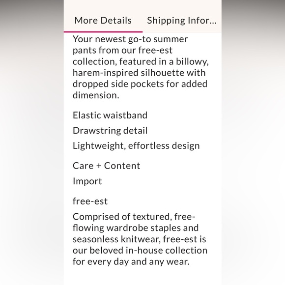 Free People Quinn Lightweight Harem Type Pants in Sky Blue. Viscose/Linen Blend. - Picture 11 of 16